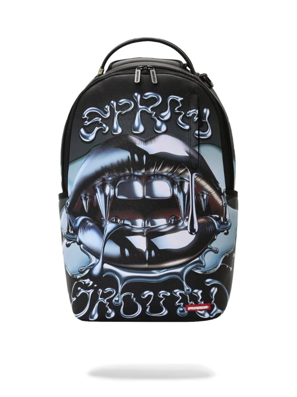 SPRAYGROUND FATAL ATTRACTION CHROME LIPS SINK SHIPS BACKPACK